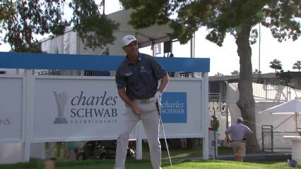 Steven Alker | Round 1 | 17th hole | Shot 1 | 2025 Charles Schwab