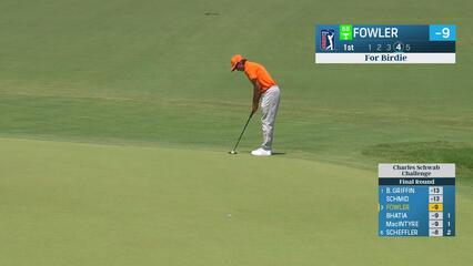 Rickie Fowler | Round 4 | 1st hole | Shot 5 | 2025 Charles Schwab