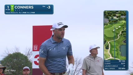 Corey Conners | Round 3 | 1st hole | Shot 1 | 2026 3M Open