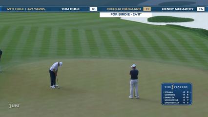 Nicolai Hojgaard | Round 2 | 12th hole | Shot 3 | 2026 THE PLAYERS