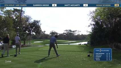 Adam Schenk | Round 1 | 5th hole | Shot 1 | 2026 THE PLAYERS
