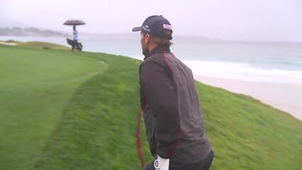 Russell Henley | Round 3 | 10th hole | Shot 3 | 2025 AT&T Pebble Beach