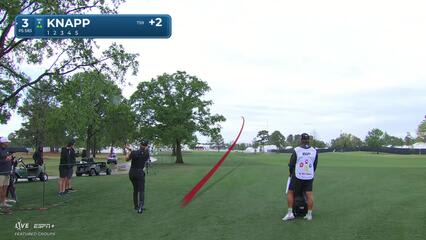 Jake Knapp | Round 1 | 3rd hole | Shot 2 | 2025 Houston Open