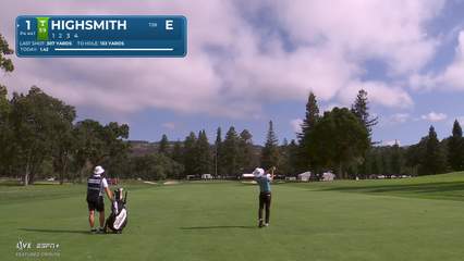 Joe Highsmith | Round 1 | 1st hole | Shot 2 | 2025 Procore