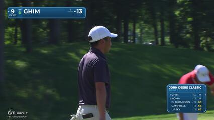 Doug Ghim | Round 2 | 9th hole | Shot 5 | 2025 John Deere