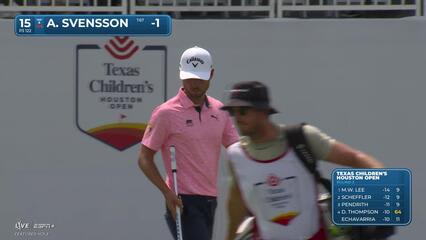 Adam Svensson | Round 3 | 15th hole | Shot 3 | 2025 Houston Open