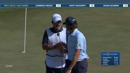 Adam Schenk | Round 2 | 18th hole | Shot 4 | 2026 THE PLAYERS
