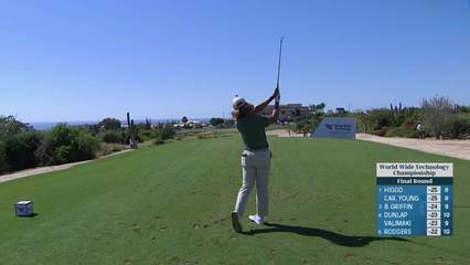 Garrick Higgo | Round 4 | 9th hole | Shot 1 | 2025 World Wide Technology