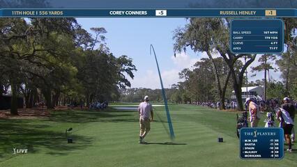 Russell Henley | Round 3 | 11th hole | Shot 1 | 2025 THE PLAYERS