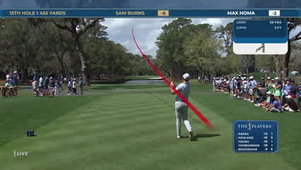 Sam Burns | Round 4 | 15th hole | Shot 1 | 2026 THE PLAYERS