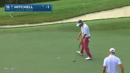 Keith Mitchell | Round 1 | 15th hole | Shot 5 | 2025 Wyndham
