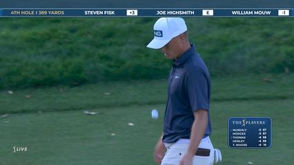 William Mouw | Round 1 | 4th hole | Shot 4 | 2026 THE PLAYERS