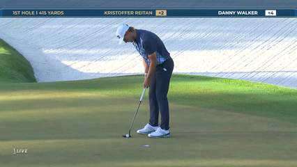 Kristoffer Reitan | Round 3 | 1st hole | Shot 4 | 2026 THE PLAYERS