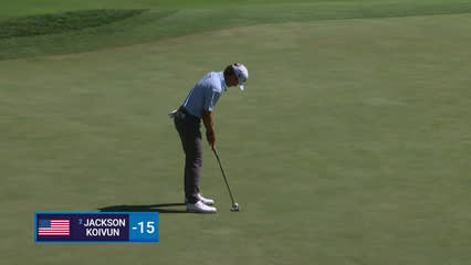 Jackson Koivun | Round 4 | 2nd hole | Shot 3 | 2025 Procore