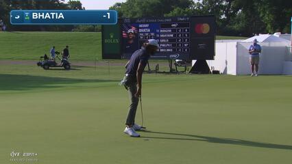 Akshay Bhatia | Round 1 | 12th hole | Shot 4 | 2025 Charles Schwab