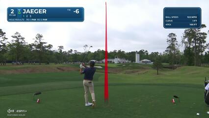 Stephan Jaeger | Round 3 | 2nd hole | Shot 1 | 2025 Houston Open