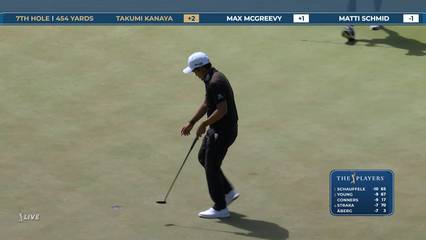 Takumi Kanaya | Round 2 | 7th hole | Shot 4 | 2026 THE PLAYERS