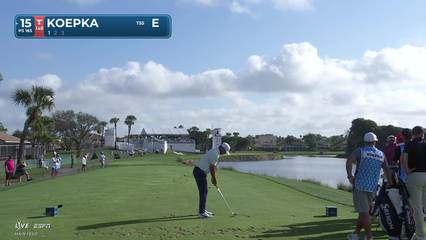Brooks Koepka | Round 2 | 15th hole | Shot 1 | 2026 Cognizant Classic