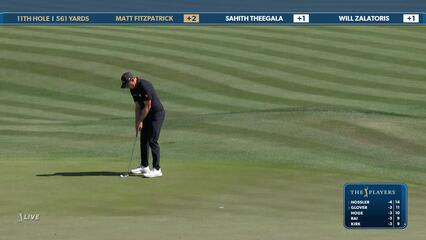 Matt Fitzpatrick | Round 1 | 11th hole | Shot 4 | 2025 THE PLAYERS
