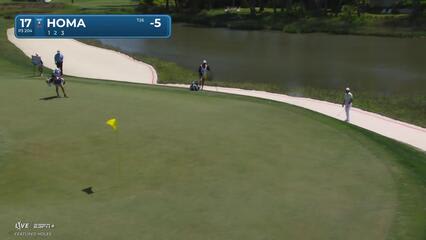 Max Homa | Round 3 | 17th hole | Shot 2 | 2025 RBC Heritage