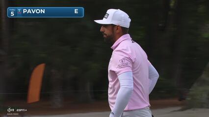 Matthieu Pavon | Round 4 | 5th hole | Shot 5 | 2025 RBC Heritage
