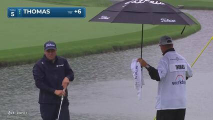 Justin Thomas | Round 2 | 5th hole | Shot 4 | 2025 the Memorial