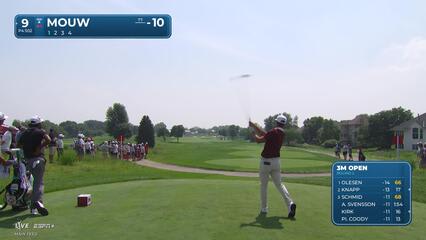William Mouw | Round 2 | 9th hole | Shot 1 | 2025 3M Open