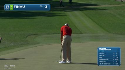 Tony Finau | Round 2 | 17th hole | Shot 3 | 2026 Valspar