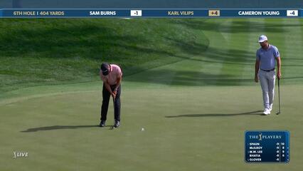 Karl Vilips | Round 2 | 6th hole | Shot 5 | 2025 THE PLAYERS