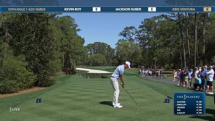 Kristoffer Ventura | Round 1 | 10th hole | Shot 1 | 2025 THE PLAYERS