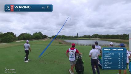 Paul Waring | Round 2 | 3rd hole | Shot 1 | 2026 Valero