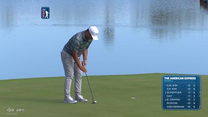 Si Woo Kim | Round 2 | 7th hole | Shot 3 | 2026 The American Express