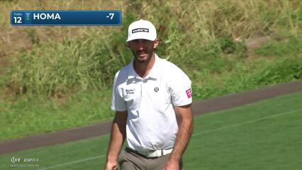 Max Homa | Round 2 | 12th hole | Shot 4 | 2025 The Sentry