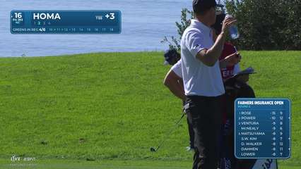 Max Homa | Round 2 | 16th hole | Shot 2 | 2026 Farmers