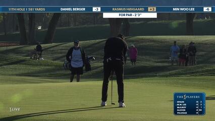 Rasmus Hojgaard | Round 2 | 11th hole | Shot 5 | 2025 THE PLAYERS