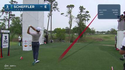 Scottie Scheffler | Round 1 | 3rd hole | Shot 1 | 2025 Houston Open