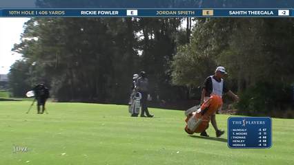 Jordan Spieth | Round 1 | 10th hole | Shot 2 | 2026 THE PLAYERS