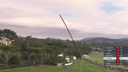 Sepp Straka | Round 4 | 14th hole | Shot 1 | 2025 AT&T Pebble Beach