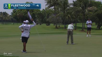 Tommy Fleetwood | Round 3 | 2nd hole | Shot 4 | 2026 Cadillac