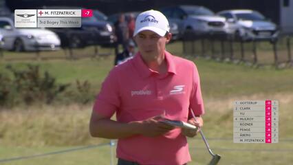 Matt Fitzpatrick | Round 3 | 2nd hole | Shot 5 | 2025 Genesis Scottish Open