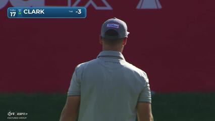 Wyndham Clark | Round 1 | 17th hole | Shot 3 | 2025 3M Open