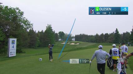 Thorbjørn Olesen | Round 1 | 4th hole | Shot 1 | 2025 RBC Canadian