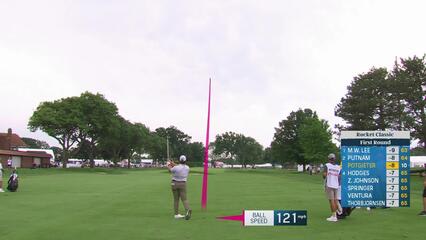 Aldrich Potgieter | Round 1 | 2nd hole | Shot 2 | 2025 Rocket Classic