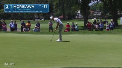 Collin Morikawa | Round 3 | 2nd hole | Shot 3 | 2025 Rocket Classic