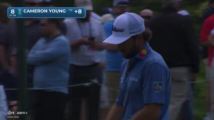 Cameron Young | Round 3 | 8th hole | Shot 3 | 2025 the Memorial