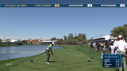 Corey Conners | Round 1 | 18th hole | Shot 1 | 2025 THE PLAYERS
