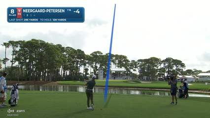 Rasmus Neergaard-Petersen | Round 3 | 8th hole | Shot 2 | 2026 Cognizant Classic