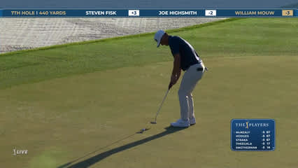 William Mouw | Round 1 | 7th hole | Shot 5 | 2026 THE PLAYERS