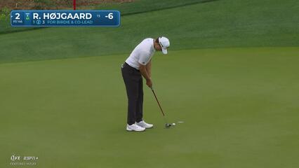 Rasmus Højgaard | Round 2 | 2nd hole | Shot 2 | 2025 Houston Open