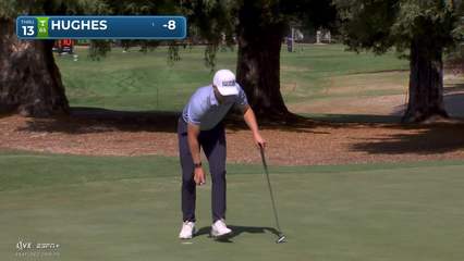 Mackenzie Hughes | Round 1 | 13th hole | Shot 3 | 2025 Procore